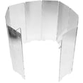 thumbnail image 1 of Miangastore Foldable Camping Windscreen Silver 1 Set 9.4x3.3in, 1 of 9