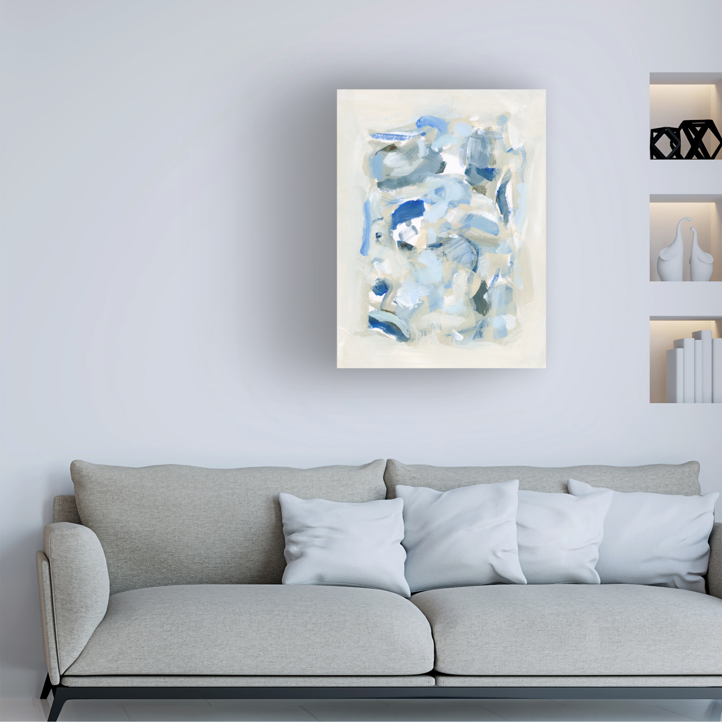 Christina Long 'Tinted Abstract IV' Canvas Art
