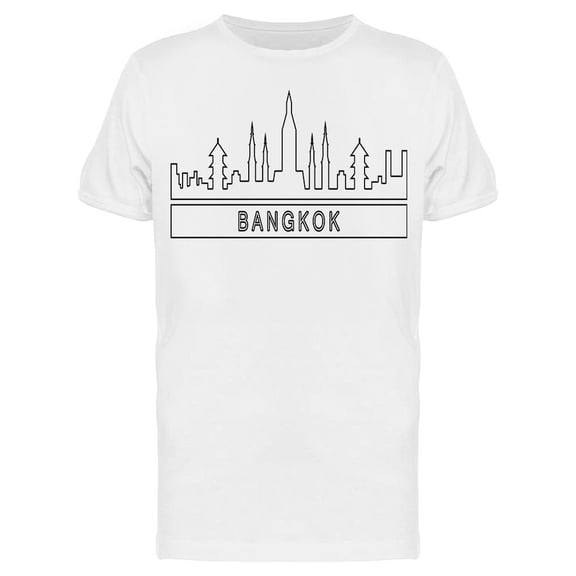 Bangkok Detailed Skyline Tee Men's -Image by Shutterstock
