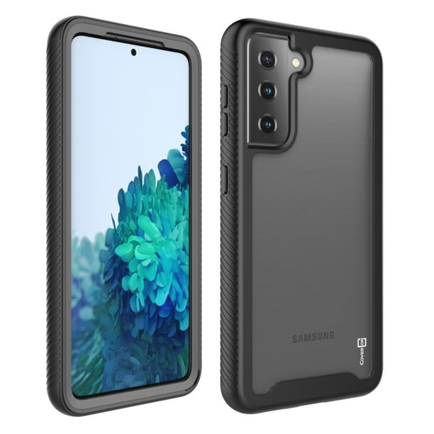 Coveron For Samsung Galaxy S21 5g Phone Case Military Grade Full Body Rugged Slim Fit Clear Cover Black Walmart Com Walmart Com Coveron For Samsung Galaxy S21 5g Phone Case Military Grade Full Body Rugged Slim Fit Clear Cover Black Walmart Com Walmart Com