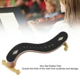 thumbnail image 4 of Violin Shoulder Rest Adjustable Non Slip Support Pad with Thick Foam ABS Material for All Violin Model, 4 of 7