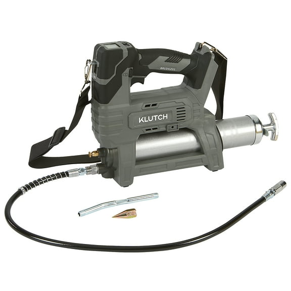 Klutch Grease Gun, KLiQ 20V, 10,000 PSI, 5 Oz./Min., Brushless, Cordless, Bare Tool