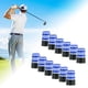 thumbnail image 3 of Virolas de hierro de golf de goma .370, paquete de 12, virola de golf para cuña de hierro con punta cónica para Azul blanco, 3 of 9