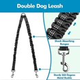 thumbnail image 2 of Dog Leash, Double Leash for 2 Dogs, Reflective, Training and Training, 360 Tangle Free, 2 of 4