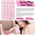 thumbnail image 2 of Silicone Suction Phone Case Mount, Non Slip Sticky Phone Grip for Cellphone, 2 of 5