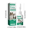 Wcucv Clearance! Dog Ear Cleaner Universal Puppy Ear Cleaner Effective