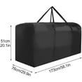 thumbnail image 5 of 12 ft. Artificial Disassembled Tree cm. ft. Artificial Disassembled Tree with Durable Handles Double Zipper for Home Holiday Storage Heavy Duty Christmas Tree Bag 173, 5 of 5
