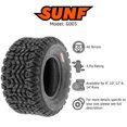 thumbnail image 2 of SunF Golf-Cart Lawn Mower Turf Mini Bike Tire 22x11-8 22x11x8 4 PR Tubeless G003 (Set of 4), 2 of 8