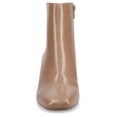 thumbnail image 6 of Journee Womens Kelssa Square Toe Kitten Heel Ankle Booties, Widths Available, 6 of 9
