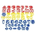 thumbnail image 4 of Plastic Cookie Cutters 50/Pkg-A-B-C & 1-2-3, 4 of 12