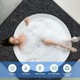 thumbnail image 6 of NN 80 * 80 Inch Hot Tub Mat, Extra Large Inflatable Hot Tub Pad Outdoor Indoor, Waterproof Slip-Proof Backing, Absorbent Spa Pool Ground Base Flooring Protector Mat (80 * 80 Mat-Square), 6 of 8