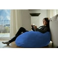 thumbnail image 5 of Sofa Sack 3' Passion Suede Bean Bag Chair, Royal Blue, 5 of 9