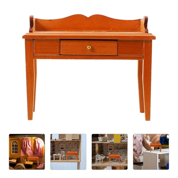 Raindrops 3.73X3.14X1.77IN Mini Writing Desk For Collectors 1Pcs