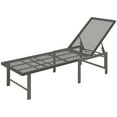 thumbnail image 1 of Outsunny Light Grey Wicker Outdoor Lounge Chair: 5-Position Reclining Patio Lounger with Steel Frame, Weather-Resistant PE Rattan, 66.1" L x 24" W for Sunbathing & Relaxation, 1 of 7