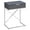 Gray and Chrome, variant on Accent Table Side End Nightstand Lamp Living Room Bedroom Metal Brown