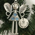thumbnail image 4 of Friend Angel Ornament,Christmas Gift Keepsake with Velvet Bag Holiday Hanging Decoration,for Women Female Friend Birthday New Year Tree Decor Sentimental Friendship Ornament, 4 of 5