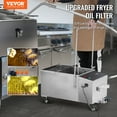 thumbnail image 2 of VEVOR Filtre de Friteuse Mobile, Capacité du Réservoir d'Huile 38 L, Système de Filtration d'Huile avec Vitesse de Filtration d'Huile 10 L/min, Système Mobile de Filtration d'Huile de Friture, 2 of 9