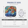 thumbnail image 3 of Balery Floral Truck Welcome Parasol para parabrisas de coche de 2 piezas | Parasol plegable para parabrisas delantero de coche para la mayoría de sedanes-Medium, 3 of 6