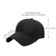 thumbnail image 3 of NovaStitch Adult Halloween Baseball Cap Sun Hat Costume Accessory for Party Cosplay Outdoor Sport Casual Wear, 3 of 6