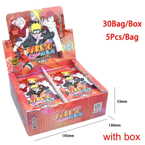 KAYOU-cartas originales de Anime Naruto, cartas de colección de juegos, Cartas coleccionables de soldados raros, CR, MR, UR, Uchiha, Spot, Hatake, Kakashi, Tsunade Fivean unisex