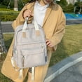 thumbnail image 2 of Casual Women's Nylon Backpack Fashion Simple Laptop Portable Travel Backpack Bag, 2 of 7
