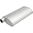 thumbnail image 2 of Bosal USA Exhaust Muffler 100-1737 Aluminized Steel Case; Single 2 Inch Offset Inlet; Single Center 2 Inch Outlet; 17 Inch Overall Length, 2 of 2