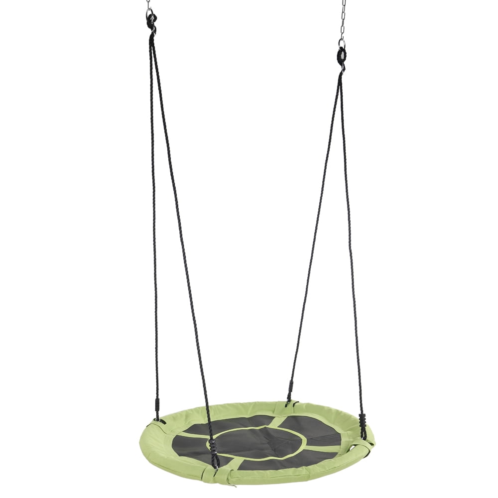 40" Outdoor Nest Swing 100cm Spider Web Swing Kids' Swing Heavy Duty Bis 700Lbs 