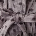 thumbnail image 5 of Richie House Women's Soft and Warm Polka Dot Bathrobe Robe RHW2762-A-L, 5 of 7