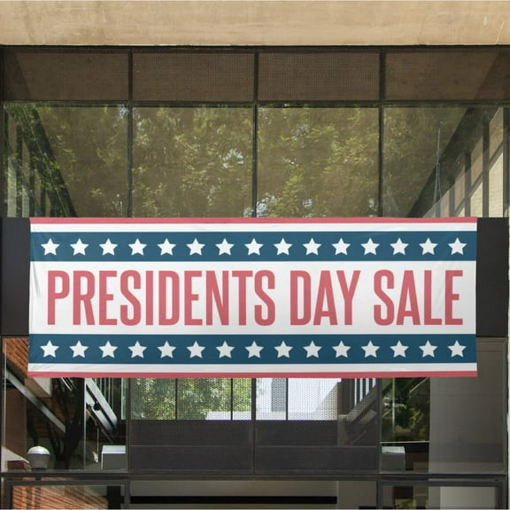 President's Day Sale Vinyl Banner