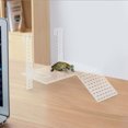 thumbnail image 4 of HONMEET Rampe Tortue Réglable Support Stable Acrylique Transparent pour Propriétaires d'Animaux 1Pcs, 4 of 8