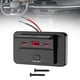 thumbnail image 3 of Cargador USB para coche de 12 V/24 V con toma de carga rápida para embarcaciones y motocicletas Luz roja, 3 of 6