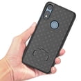 thumbnail image 4 of Compatible for Moto E 2020 Case with Tempered Glass Screen Protector Belt Clip Holster Defender Rugged Shock Proof Armor Protection Phone Cover [Black], 4 of 6