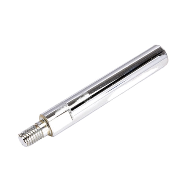Kenally Varilla de extensión de molino de agua plateada, varilla adaptadora M14 adecuada para máquina pulidora de áreas estrechas Herramientas eléctricas 100mm M10