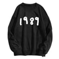thumbnail image 1 of AMERTEER T-Shirts Graphiques Décontractés à Manches Longues pour Femmes, Col Rond, Sweatshirts, Pull-Over, 1 of 5