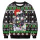 thumbnail image 1 of Sudaderas con capucha navideñas para hombre, ropa con gráficos divertidos de animales, camisetas de manga larga, sudaderas con capucha de gran tamaño, ropa navideña para hombre 2023, 1 of 4