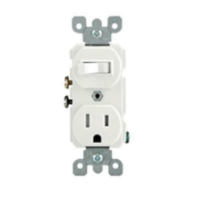 2pc Leviton R62 T5225 0ws Combo Tamper Resistant Receptacle And Switch 15 A White Com 2pc Leviton R62 T5225 0ws Combo Tamper, Leviton T5225 Wiring Diagram
