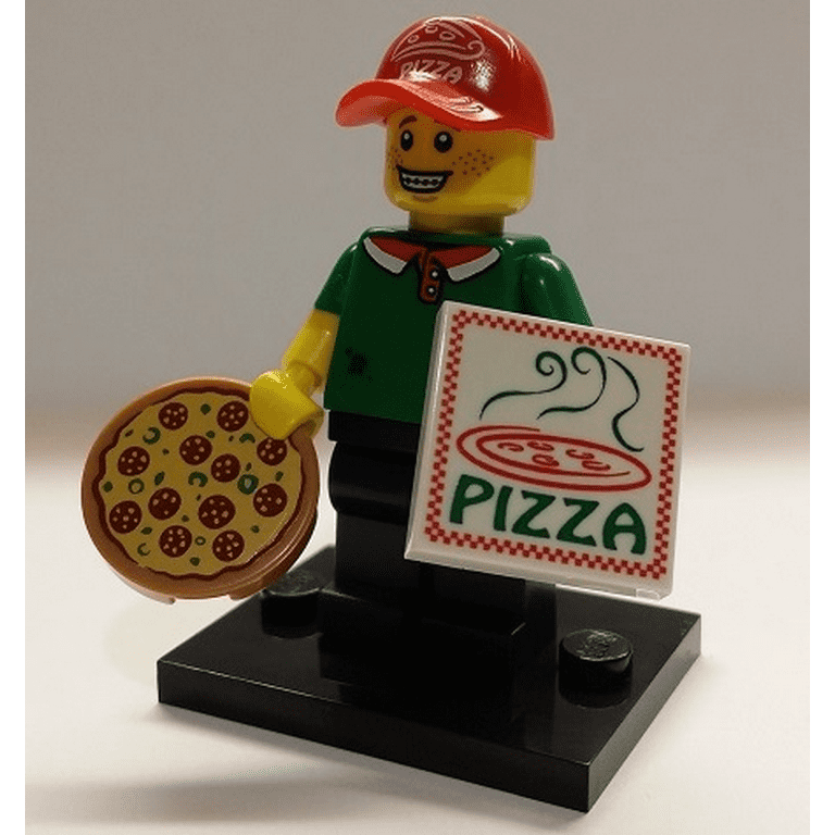 Antagelse forsendelse Manifest LEGO Collectible Series 12 Pizza Delivery Guy Minifigure - Complete Set -  Walmart.com