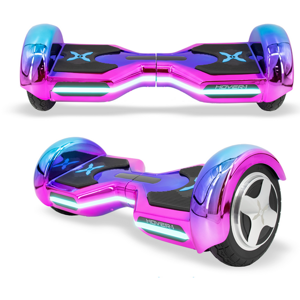 Hover1 Eclipse Hoverboard w/ 8 in Wheels, Ultrabright Customizable LED