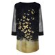 thumbnail image 5 of Vestido de Impresión Para Mujer Seetra de Malla de Malla Vestidos de Cuello de Manga Larga V Para Cuello Odeerbi  ODB113490, 5 of 5