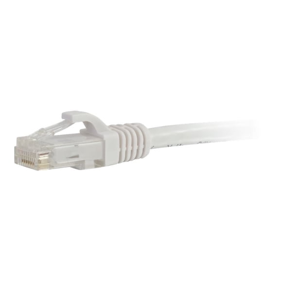 C2G 6 Po Cat6a Snagless Unshielded (UTP) Network Patch Ethernet Cable-White 6 Po - Câble de Raccordement - RJ-45 (m) à RJ-45 (m) - - UTP - CAT 6a - Moulé, Sans Accroc, Brin - Blanc