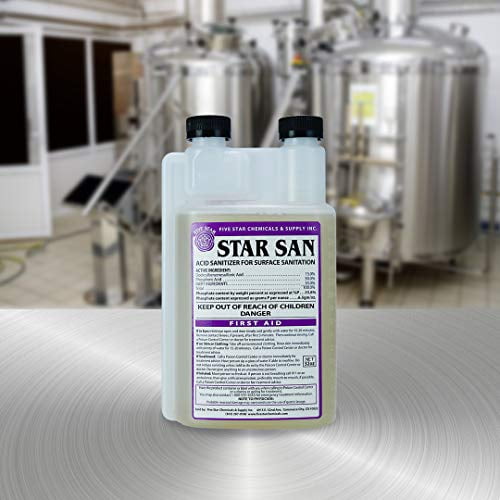 Five Star 6022b Star San 32 Ounce High Foaming Sanitizer