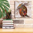 thumbnail image 6 of Epic Graffiti 'Curious Owl 2' by St. Hilaire Elizabeth, Canvas Wall Art, 12"x12", 6 of 8