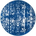 thumbnail image 2 of Rugs.com Lennon Collection Rug – 3 Ft Round Navy Blue Medium Rug Perfect For Kitchens, Dining Rooms, 2 of 9