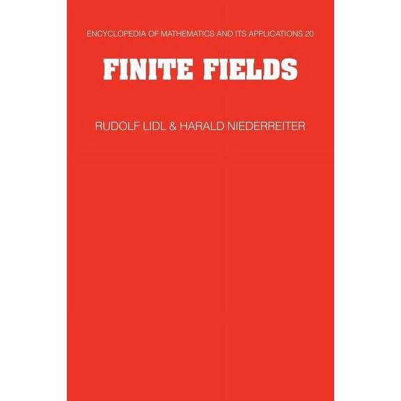 Encyclopedia of Mathematics and Its Appl Finite Fields, Book 20, (Paperback)