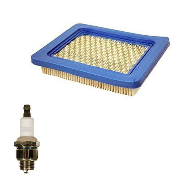 RAParts Air Filter & Spark Plug Kit Fits Briggs and Stratton & Fits Toro 491588 491588s
