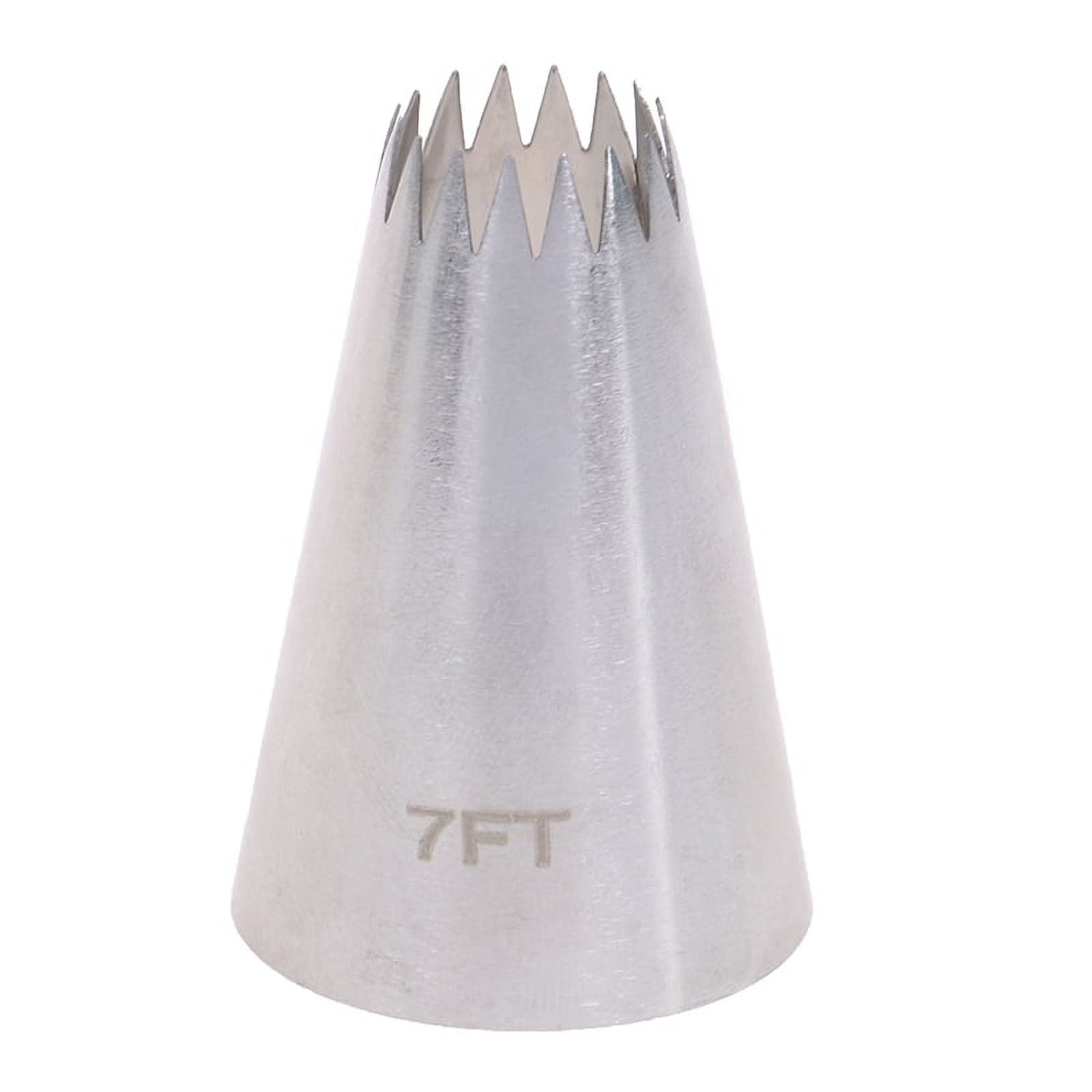 Racing Butterfly Large Icing Piping Pastry Nozzle Tips, 7 Pieces