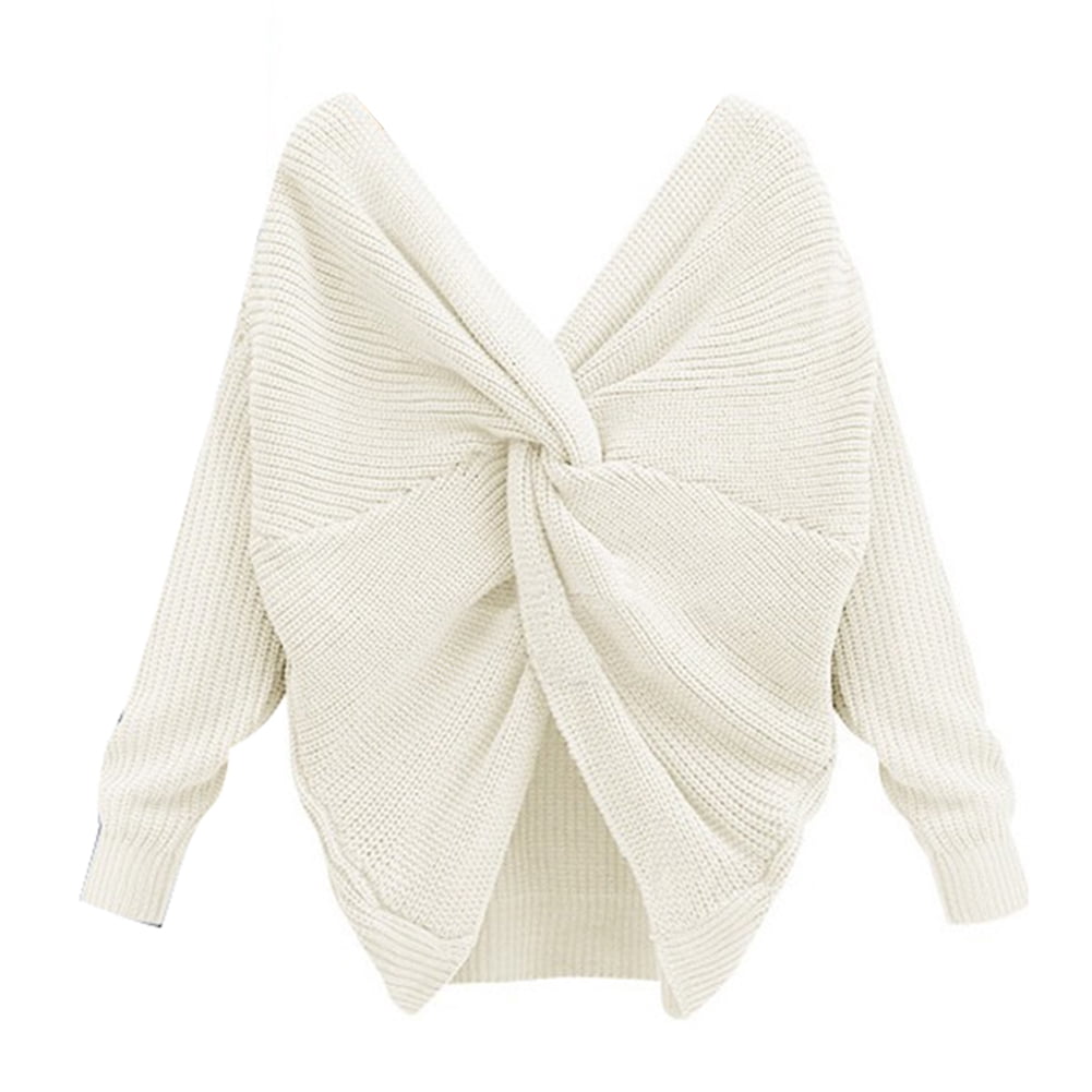 knot back jumper