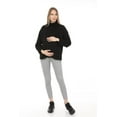 thumbnail image 4 of LVMA4280 - Side Zipper Maternity Nursing sweatshirt, 4 of 23