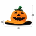 thumbnail image 3 of ZsaeSM Halloween Pumpkin Hat for Women Funny Novelty Cute Hat with Wide Brim Performance Cosplay Cap for Trick or Treat Party, 3 of 7