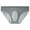 Gray, variant on Mens Seamless Ice Silk Underwear Ultra Thin See Through Bikini Briefs Sexy Open Fly Breathable Elastic Mini Shorts Comfortable Underpants